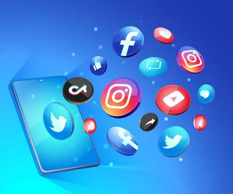 Social media platforms promoting real estate listings
