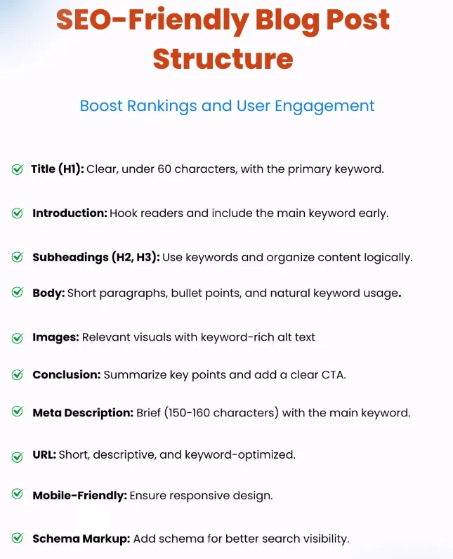 Steps to Create Engaging and SEO-Friendly Blog Content